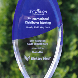 Elektro Med z nagrodą od firmy Zyto Vision za najwyższy wzrost sprzedaży