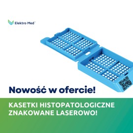 Kasetki histopatologiczne znakowane laserowo już dostępne w naszej ofercie!