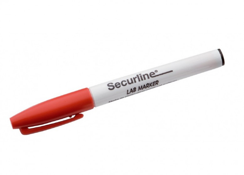 marker laboratoryjny do szkła Secureline o grubości 0,6 mm