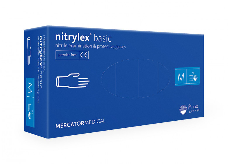 Rękawiczki nitrylowe NITRYLEX BASIC